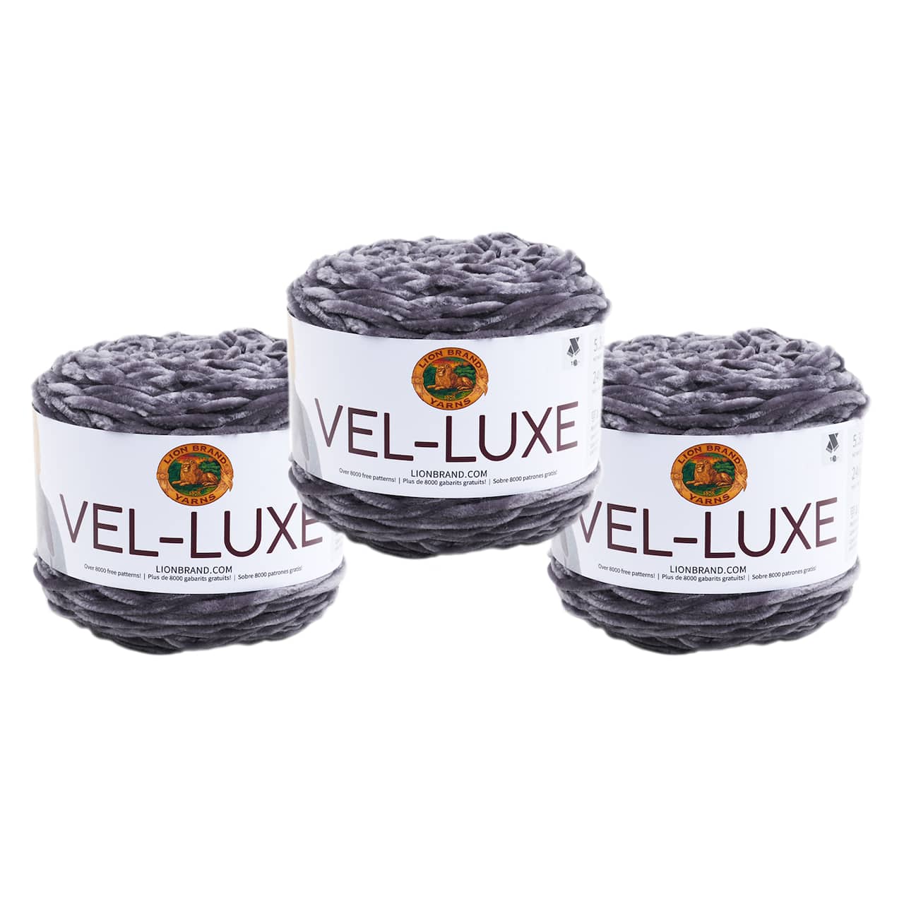 3 Pack Lion Brand&#xAE; Vel-Luxe Yarn